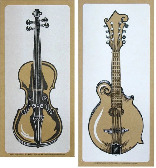 Mandolin is a Violin with frets